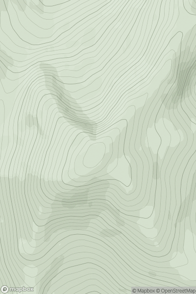 Thumbnail image for Beinn Ghlas [Glen Lyon to Glen Dochart & Loch Tay] showing contour plot for surrounding peak